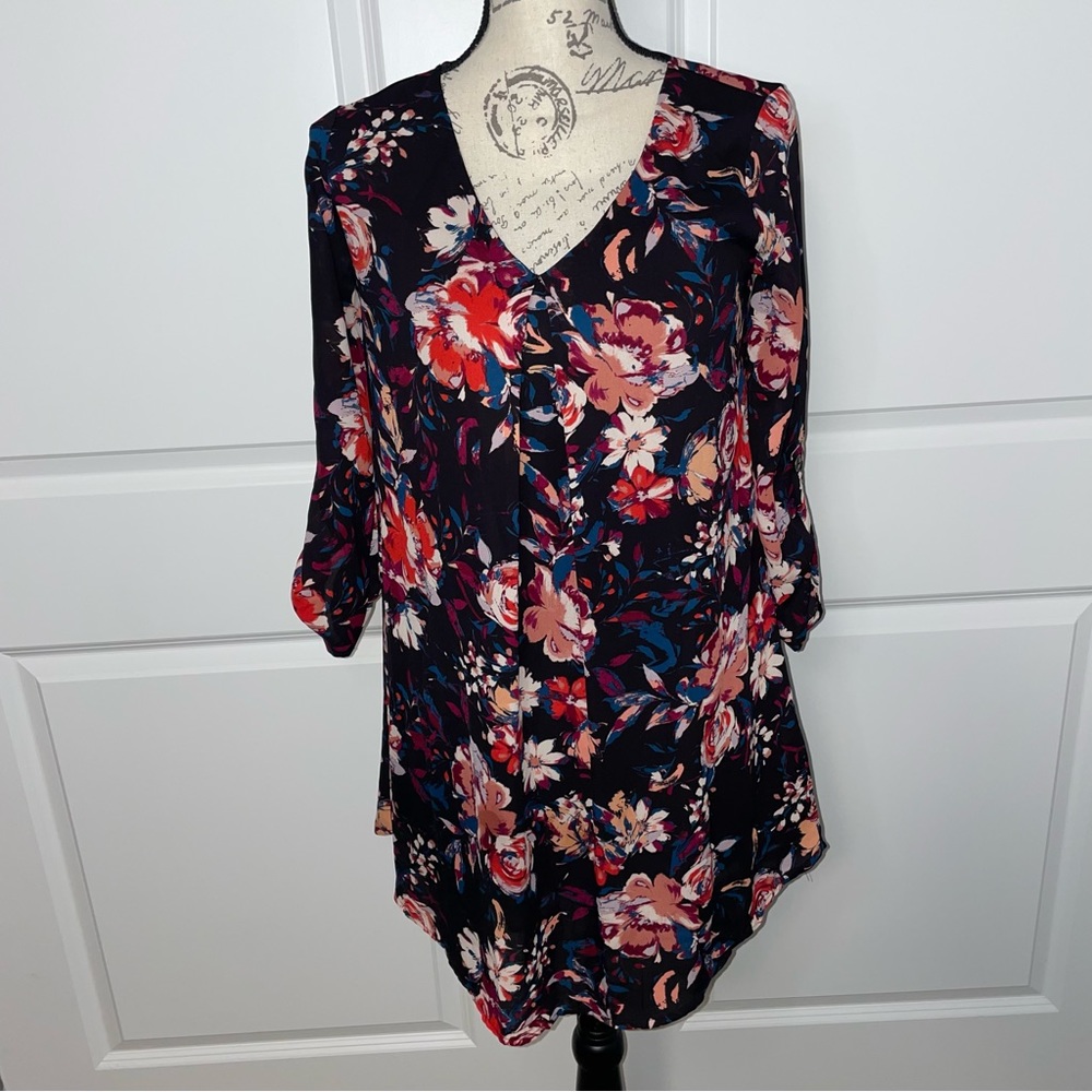 LUSH Floral Print Dress